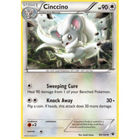Cinccino 89/124 XY Fates Collide Uncommon Pokemon Card NEAR MINT TCG