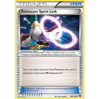 Alakazam Spirit Link 90/124 XY Fates Collide Uncommon Trainer Pokemon Card NEAR MINT TCG