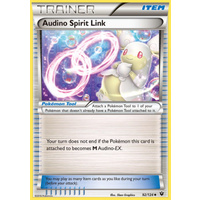 Audino Spirit Link 92/124 XY Fates Collide Uncommon Trainer Pokemon Card NEAR MINT TCG