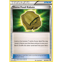 Dome Fossil Kabuto 96/124 XY Fates Collide Uncommon Trainer Pokemon Card NEAR MINT TCG