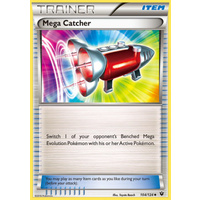 Mega Catcher 104/124 XY Fates Collide Uncommon Trainer Pokemon Card NEAR MINT TCG