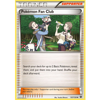 Pokemon Fan Club 107/124 XY Fates Collide Uncommon Trainer Pokemon Card NEAR MINT TCG