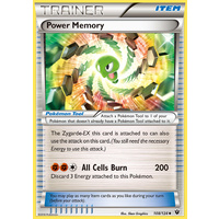Power Memory 108/124 XY Fates Collide Uncommon Trainer Pokemon Card NEAR MINT TCG