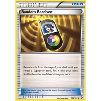 Random Receiver 109/124 XY Fates Collide Uncommon Trainer Pokemon Card NEAR MINT TCG