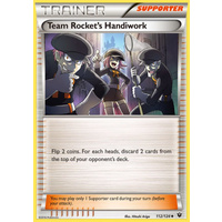 Team Rocket's Handiwork 112/124 XY Fates Collide Uncommon Trainer Pokemon Card NEAR MINT TCG