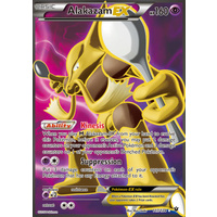 Alakazam EX 117/124 XY Fates Collide Holo Ultra Rare Full Art Pokemon Card NEAR MINT TCG