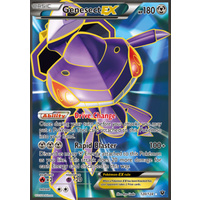 Genesect EX 120/124 XY Fates Collide Holo Ultra Rare Full Art Pokemon Card NEAR MINT TCG