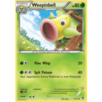 Weepinbell 2/111 XY Furious Fists Uncommon Pokemon Card NEAR MINT TCG