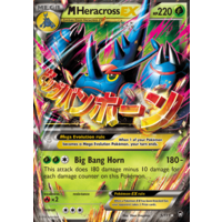 Mega Heracross EX 5/111 XY Furious Fists Holo Ultra Rare Pokemon Card NEAR MINT TCG