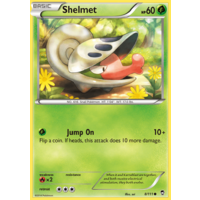 Shelmet 8/111 XY Furious Fists Common Pokemon Card NEAR MINT TCG