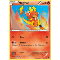 Magmar 10/111 XY Furious Fists Common Pokemon Card NEAR MINT TCG