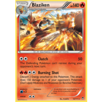 Blaziken 14/111 XY Furious Fists Holo Rare Pokemon Card NEAR MINT TCG
