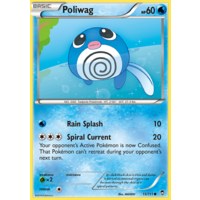 Poliwag 15/111 XY Furious Fists Common Pokemon Card NEAR MINT TCG
