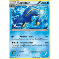 Clawitzer 24/111 XY Furious Fists Holo Rare Pokemon Card NEAR MINT TCG