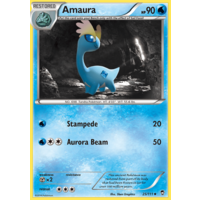 Amaura 25/111 XY Furious Fists Uncommon Pokemon Card NEAR MINT TCG