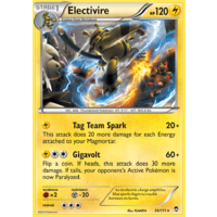 Electivire 30/111 XY Furious Fists Rare Pokemon Card NEAR MINT TCG