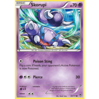 Skorupi 38/111 XY Furious Fists Common Pokemon Card NEAR MINT TCG
