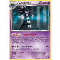 Gothitelle 41/111 XY Furious Fists Rare Pokemon Card NEAR MINT TCG