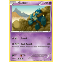 Golett 42/111 XY Furious Fists Common Pokemon Card NEAR MINT TCG