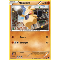 Makuhita 51/111 XY Furious Fists Common Pokemon Card NEAR MINT TCG