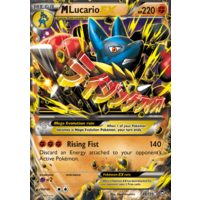 Mega Lucario EX 55/111 XY Furious Fists Holo Ultra Rare Pokemon Card NEAR MINT TCG