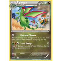 Flygon 76/111 XY Furious Fists Holo Rare Pokemon Card NEAR MINT TCG