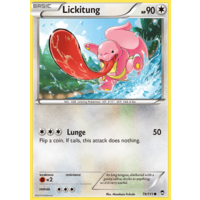Lickitung 78/111 XY Furious Fists Common Pokemon Card NEAR MINT TCG