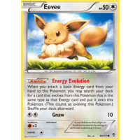 Eevee 80/111 XY Furious Fists Common Pokemon Card NEAR MINT TCG