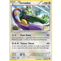 Tornadus 86/111 XY Furious Fists Rare Pokemon Card NEAR MINT TCG