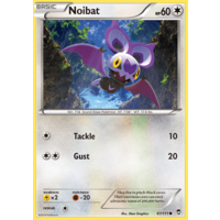 Noibat 87/111 XY Furious Fists Common Pokemon Card NEAR MINT TCG