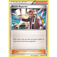 Battle Reporter 88/111 XY Furious Fists Uncommon Trainer Pokemon Card NEAR MINT TCG