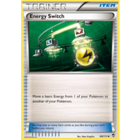 Energy Switch 89/111 XY Furious Fists Uncommon Trainer Pokemon Card NEAR MINT TCG