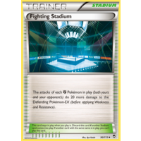 Fighting Stadium 90/111 XY Furious Fists Uncommon Trainer Pokemon Card NEAR MINT TCG