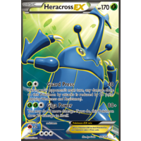 Heracross EX 105/111 XY Furious Fists Holo Ultra Rare Full Art Pokemon Card NEAR MINT TCG
