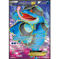Seismitoad EX 106/111 XY Furious Fists Holo Ultra Rare Full Art Pokemon Card NEAR MINT TCG