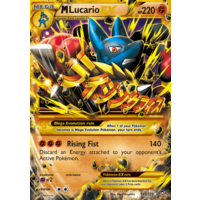 Mega Lucario 113/111 XY Furious Fists Holo Secret Rare Full Art Pokemon Card NEAR MINT TCG