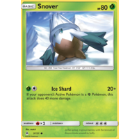 Snover 3/131 SM Forbidden Light Common Pokemon Card NEAR MINT TCG