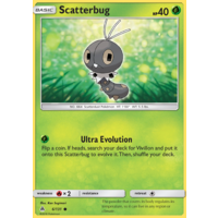 Scatterbug 6/131 SM Forbidden Light Common Pokemon Card NEAR MINT TCG