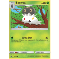 Spewpa 7/131 SM Forbidden Light Uncommon Pokemon Card NEAR MINT TCG