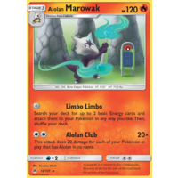 Alolan Marowak 12/131 SM Forbidden Light Rare Pokemon Card NEAR MINT TCG
