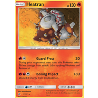 Heatran 13/131 SM Forbidden Light Rare Pokemon Card NEAR MINT TCG