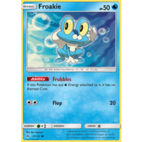 Froakie 21/131 SM Forbidden Light Common Pokemon Card NEAR MINT TCG