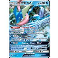 Greninja GX 24/131 SM Forbidden Light Holo Ultra Rare Pokemon Card NEAR MINT TCG