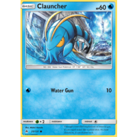 Clauncher 25/131 SM Forbidden Light Common Pokemon Card NEAR MINT TCG