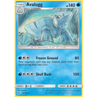 Avalugg 30/131 SM Forbidden Light Rare Pokemon Card NEAR MINT TCG
