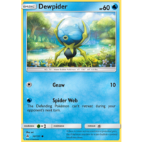 Dewpider 32/131 SM Forbidden Light Common Pokemon Card NEAR MINT TCG