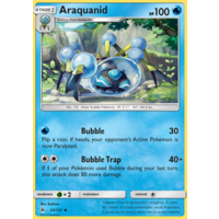 Araquanid 33/131 SM Forbidden Light Uncommon Pokemon Card NEAR MINT TCG