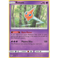 Rotom 40/131 SM Forbidden Light Rare Pokemon Card NEAR MINT TCG