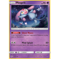 Mesprit 42/131 SM Forbidden Light Uncommon Pokemon Card NEAR MINT TCG