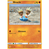 Binacle 66/131 SM Forbidden Light Common Pokemon Card NEAR MINT TCG